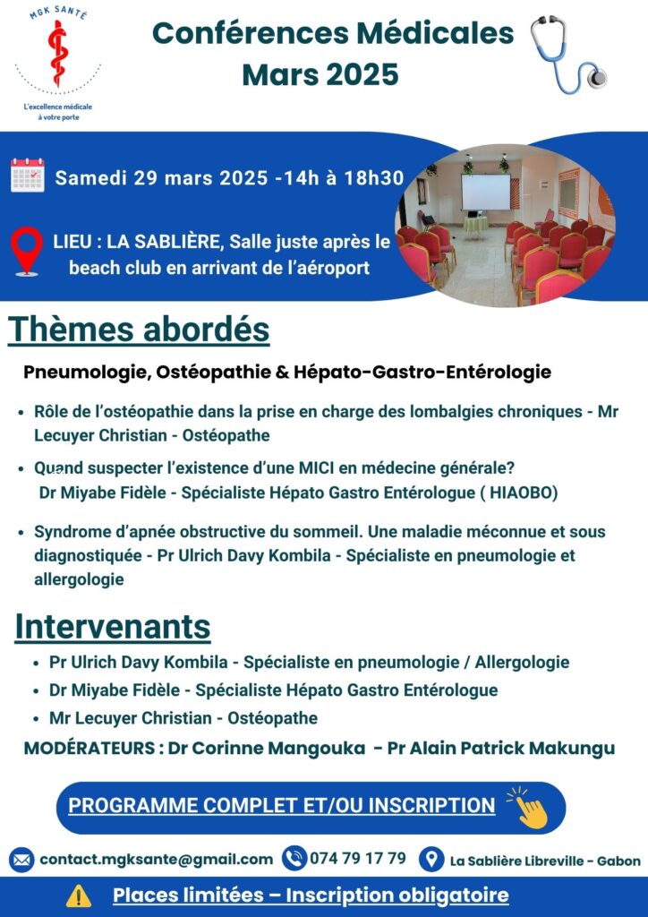 formation médicale continue Gabon